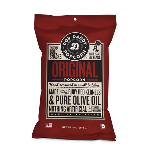Pop Daddy Popcorn Original 141 g