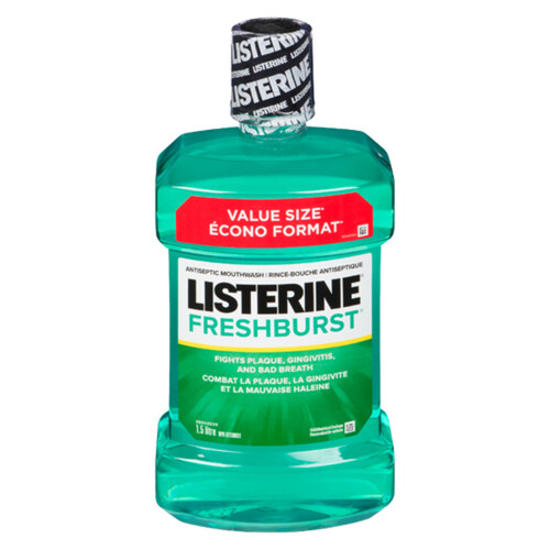 Listerine Mouthwash Fresh Burst 1.5 L