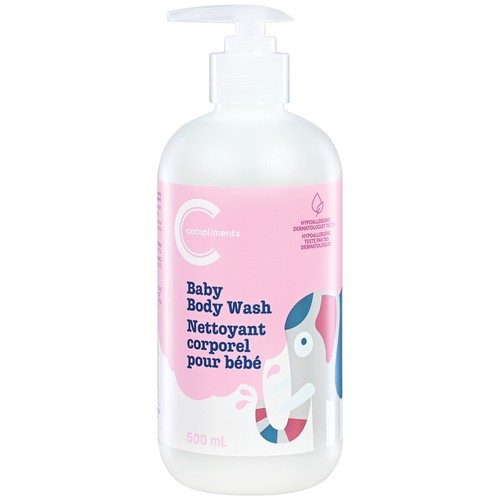 Compliments Baby Body Wash 500 ml