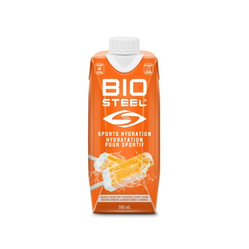 BioSteel Sports Hydration Beverage Orange Cream Pop 500 ml