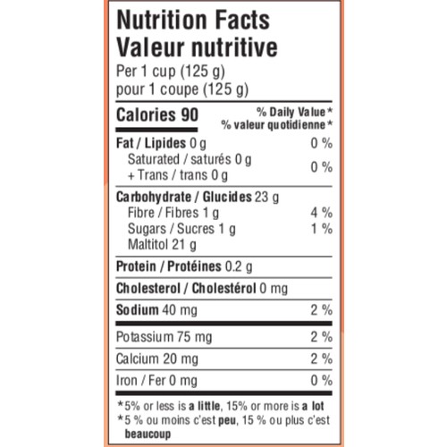 Del Monte Gel Fruit Cups Diced Peach & Pear In Cherry Flavored 4 x 125 g