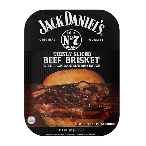 Jack Daniel's Frozen Beef Brisket Thin Sliced 425 g