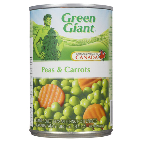 Green Giant Sweet Peas & Carrots Crinkle Cut 398 ml