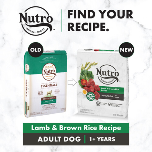 Nutro Natural Choice Adult Dry Dog Food Lamb & Brown Rice Recipe 13.61 kg