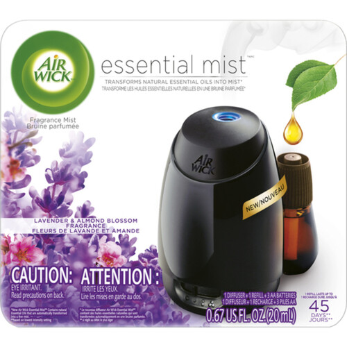 Air Wick  Diffuser Refill Fragrance Mist Lavender & Almond 20 ml
