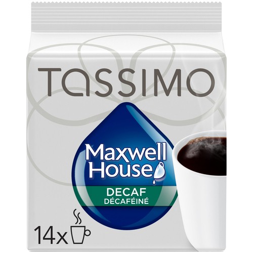 Tassimo Maxwell House Coffee Pods Decaffeinated 14 T-Discs 110 g