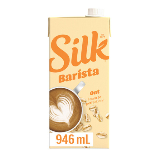 Silk Barista Plant Based Dairy Free Oat Milk Original 946 ml