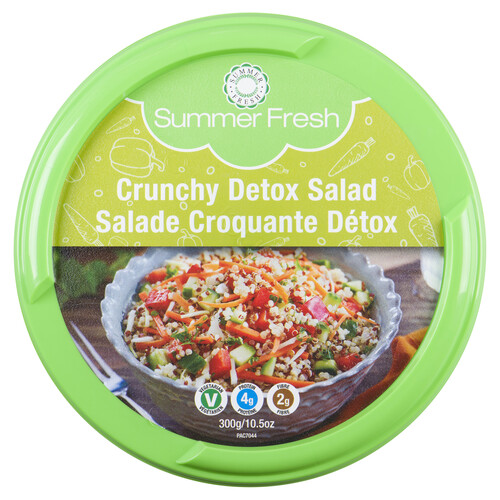 Summer Fresh Vegetarian Salad Crunchy Detox 300 g