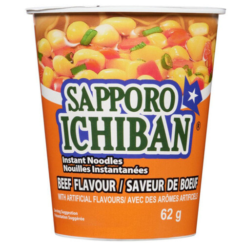 Sapporo Ichiban Instant Noodle Beef Flavour 62 g