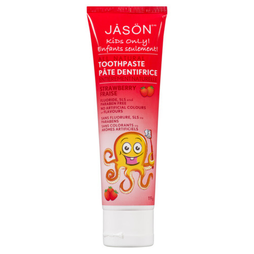 Jason All Natural Kids Toothpaste Strawberry 119 g