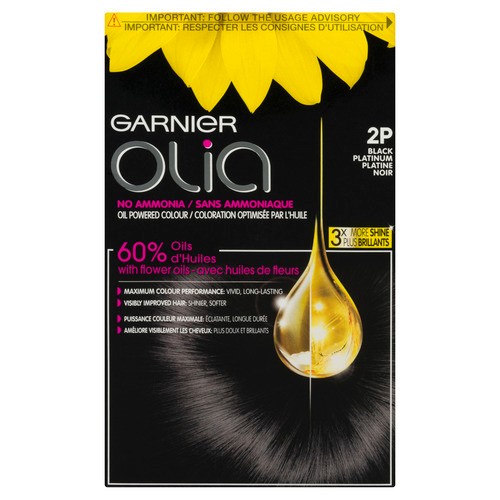 Garnier Olia Powder Hair Color Black Platinum 2 Pack 
