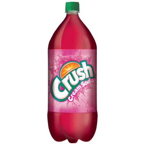 Crush Soft Drink Cream Soda 2 L (bottle)