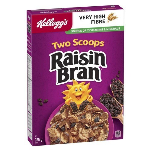 Kellogg's Cereal Raisin Bran 375 g