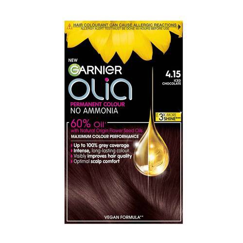 Garnier Olia Hair Color 4.15 Iced Chocolate 1 EA 