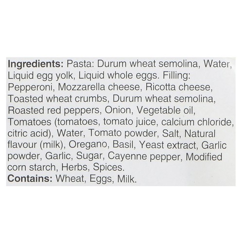 Olivieri Tortellini Pasta Pizza Pepperoni Flavoured 450 g