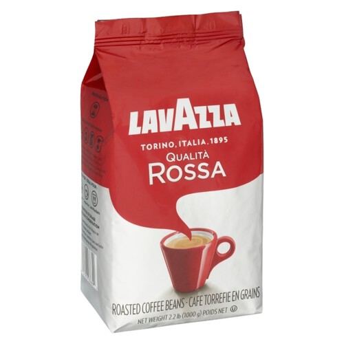 Lavazza Whole Beans Coffee Rossa Roasted 1 kg