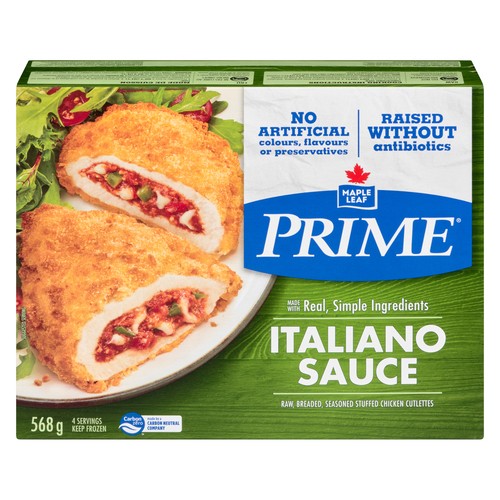 Prime Chicken Stuffed with Italiano Sauce Raised Without Antibiotics 568 g