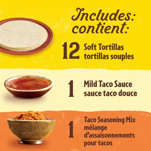 Old El Paso Dinner Kit Soft Taco 400 g