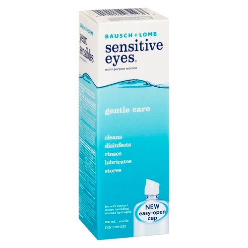 Bausch + Lomb Sensitive Multi Purpose Contact Lens Solution 120 ml