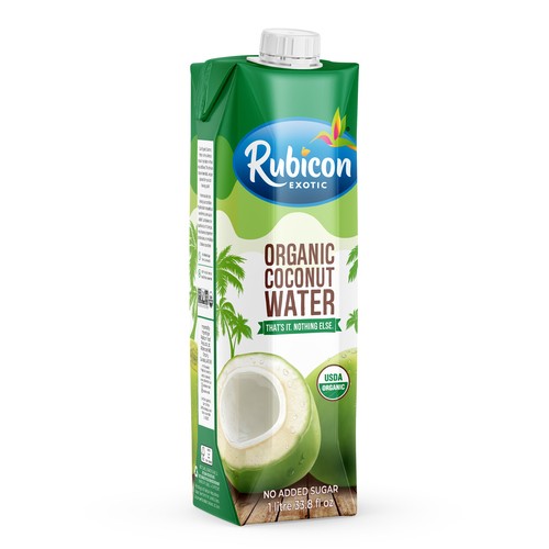 Rubicon Organic Coconut Water 1 L