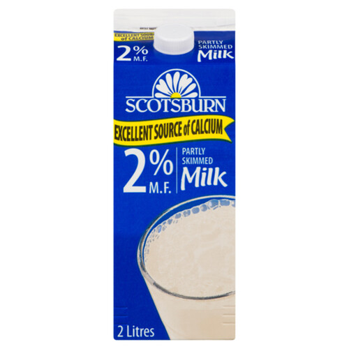 Scotsburn  2% Partly Skimmed Milk 2 L