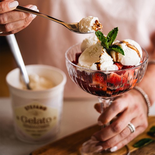 Stefano Faita Gelato Italian Style Vanilla 500 ml