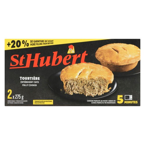 St Hubert Tourtière 2 x 275 g