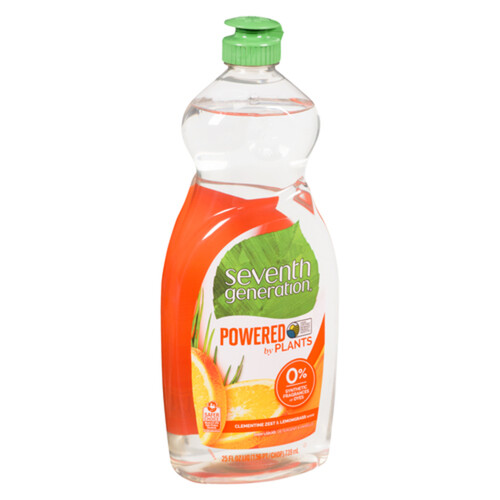 Seventh Generation Lemongrass & Clementine Zest Dish Liquid 739 mL Voilà Online Groceries & Offers