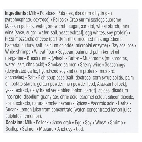 La Fisherie Frozen Seafood Pie 700 g