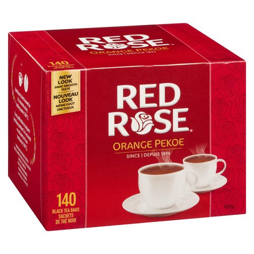 Red Rose Black Tea Orange Pekoe 140 Tea Bags