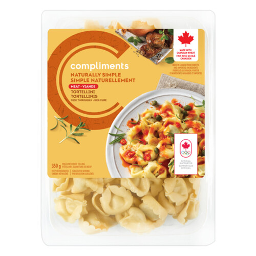Compliments Pasta Naturally Simple Tortellini Beef 350 g