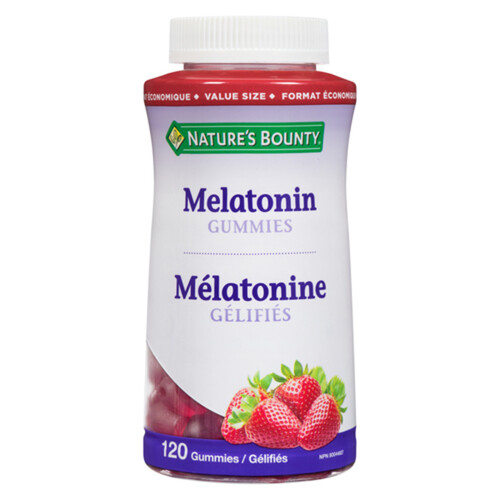 Nature's Bounty Melatonin Gummies 120 Count