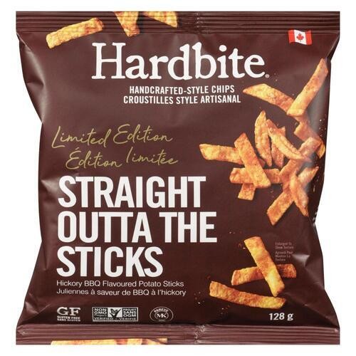 Hardbite Potato Sticks Hickory BBQ 128 g