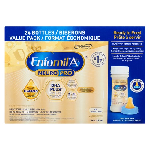 Enfamil A+ Neuropro Nursette Formula 24 x 59 ml