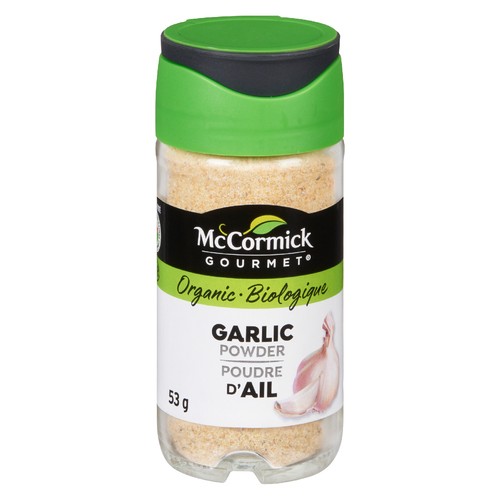 McCormick Gourmet Organic Spice Powder Garlic 53 g