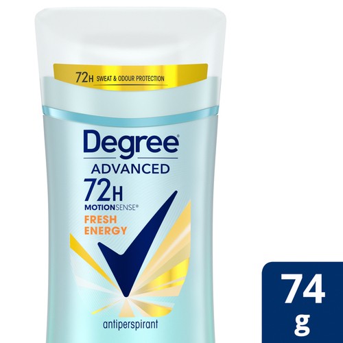 Degree Advanced Antiperspirant Fresh Energy Deodorant Stick 74 g