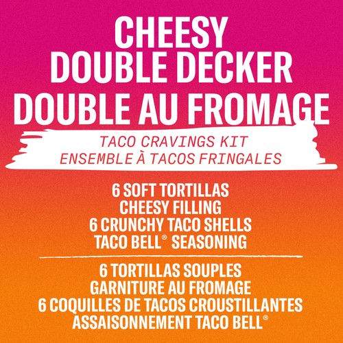 Taco Bell Taco Cravings Kit Crunchy 260 g