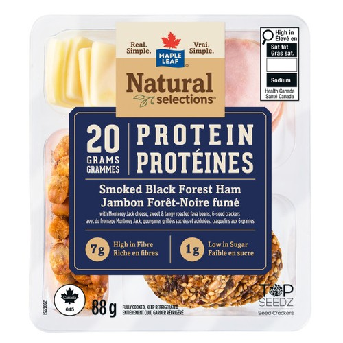 Maple Leaf Ham Protein Kit Smoked Black Forest 88 g