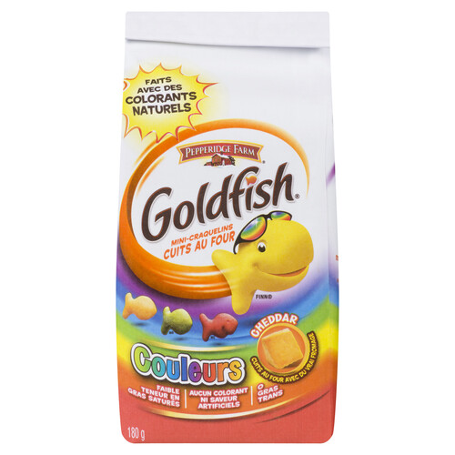 Pepperidge Farm Goldfish Crackers Cheddar Colours 180 g