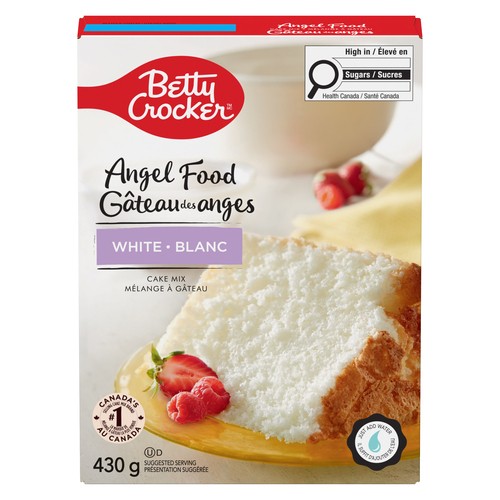 Betty Crocker Angel Food Cake Mix White 12 Servings 430 g