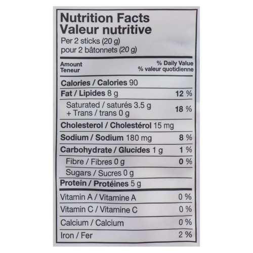 McSweeney's L'il Peps Gluten-Free Pepperoni Sticks Original 150 g