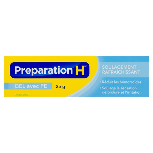 Preparation H Cooling Relief PE Gel 25g