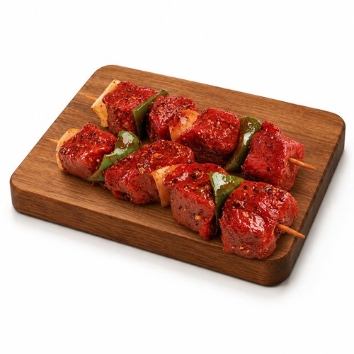 Ready To Cook Beef Brochette 3 Peppers New Flavor