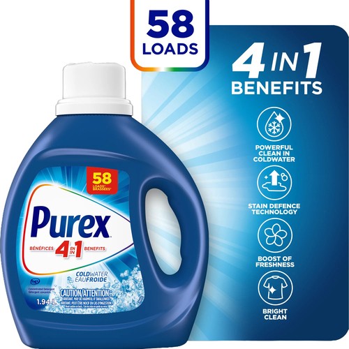 Purex Coldwater Liquid Laundry Detergent 1.94 L