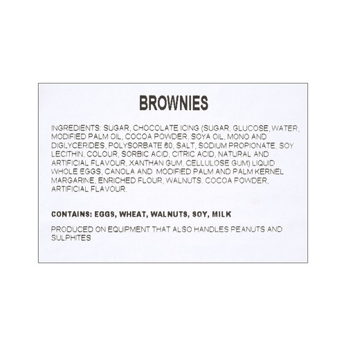 West Tower Brownies 12 EA
