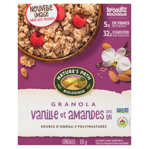 Nature's Path Organic Granola Vanilla & Almond Flax 325 g