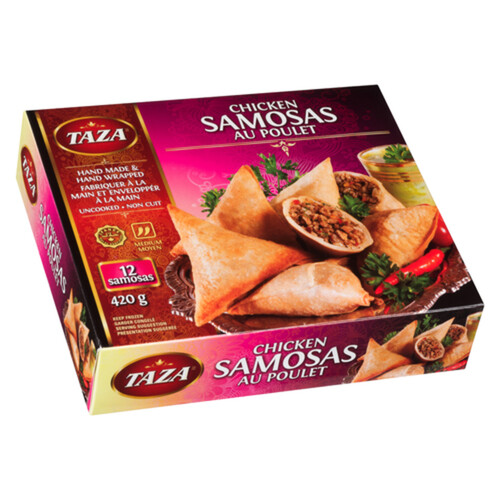 Taza Chicken Samosa 420 g (frozen)