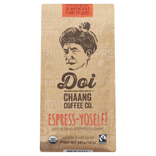 Doi Chang Whole Bean Coffee Espress-Yoself! 340 g