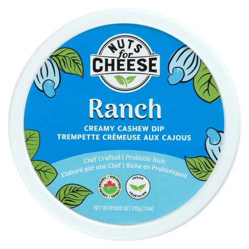 Nuts for Cheese Creamy Cashew Dip Ranch 210 g