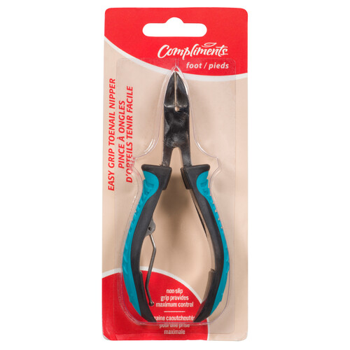 Compliments Toe Nail Nipper Easy Grip 